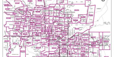 Thành phố của Phoenix mã bản đồ