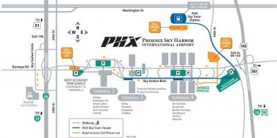 Bản đồ sân bay Phoenix