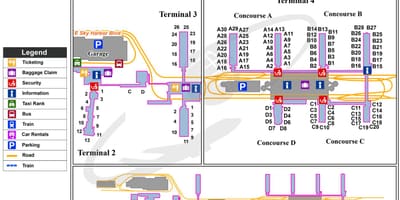 Bản đồ của tàu sân bay